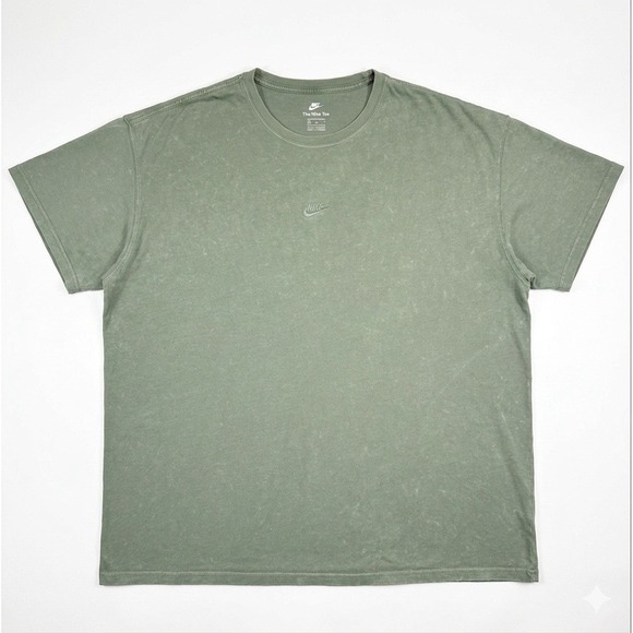 Nike Other - Nike Sportswear Max90 Mens 3XL Loose Fit Shirt Oil Green Premium Essentials Tee